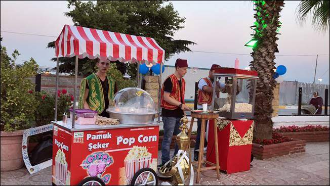 Patlamış Mısır Makinası Kiralama